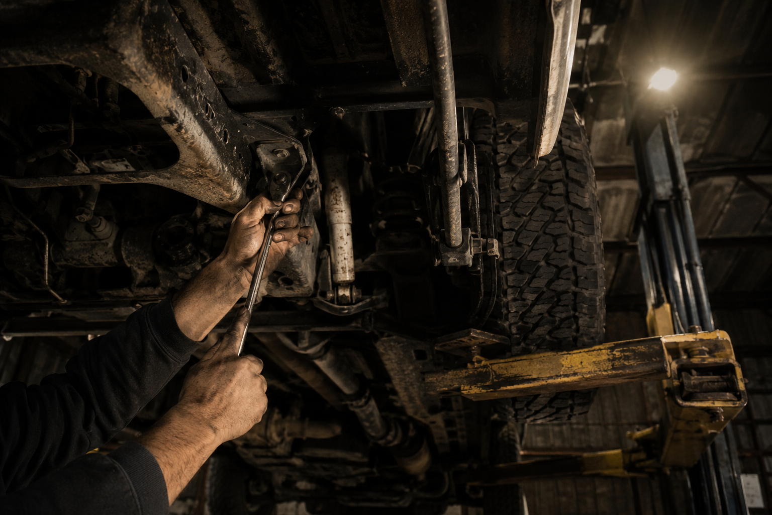 The Real Cost of a Brake Job/Suspension Work — And Why More North Texas Truck Owners Are Renting a Bay Instead